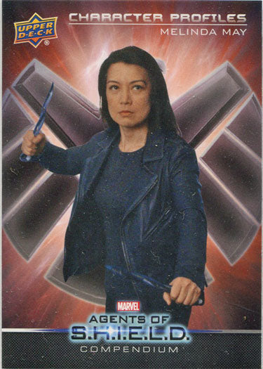 Marvel Agents of SHIELD Compendium Character Profiles Card CB-2 Melinda May