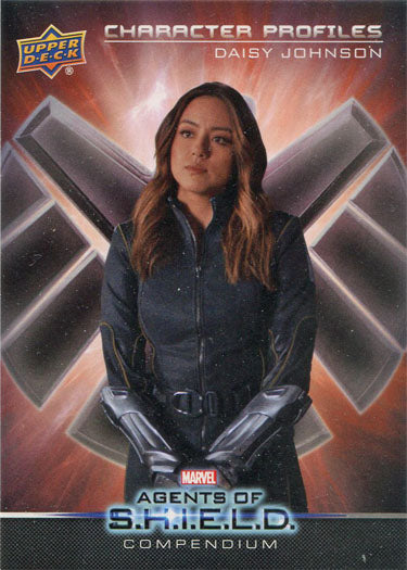 Marvel Agents of SHIELD Compendium Character Profiles Card CB-3 Daisy Johnson