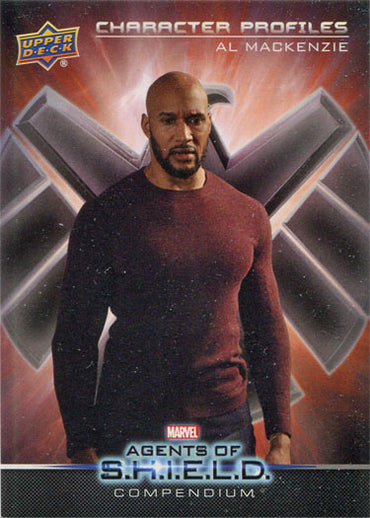 Marvel Agents of SHIELD Compendium Character Profiles Card CB-7 Al Mackenzie