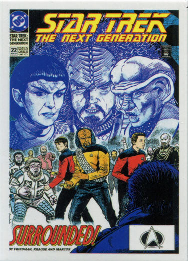 Star Trek TNG Portfolio Prints S2 Comic Book Chase Card CBK2.22