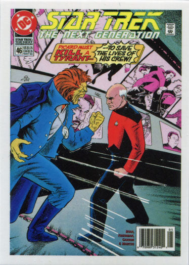 Star Trek TNG Portfolio Prints S2 Comic Book Chase Card CBK2.46