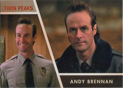 Twin Peaks Characters Card CC11 	Harry Goaz as Andy Brennan