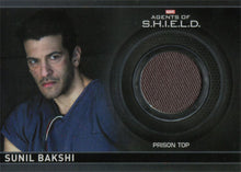 Marvel Agents of SHIELD Season 2 Costume Card CC16 Simon Kassianides Bakshi #113