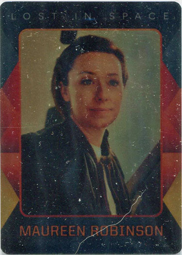 Netflix Lost in Space Season 1 Metal Character Card CC2 Maureen Robinson