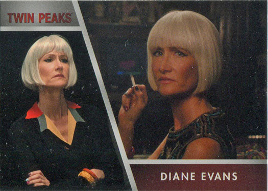 Twin Peaks Characters Card CC35 Laura Dern as Diane Evans