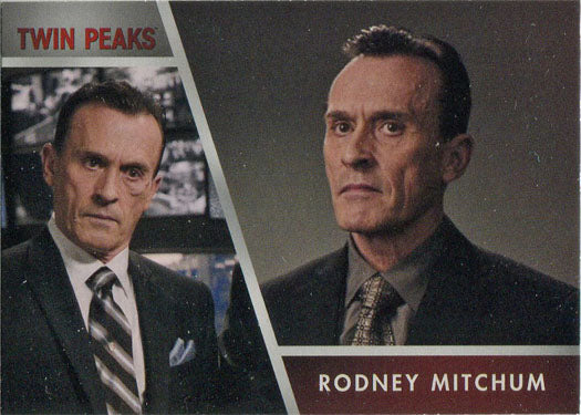 Twin Peaks Characters Card CC38 Robert Knepper as Rodney Mitchum