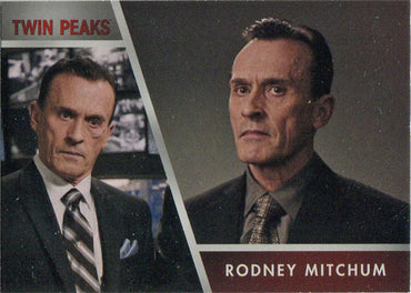 Twin Peaks Characters Card CC38 Robert Knepper as Rodney Mitchum