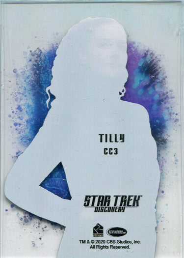 Star Trek Discovery Season 2 Character Card CC3 Mary Wiseman as Cadet Tilly