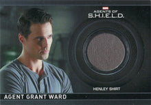 Marvel Agents of SHIELD Season 1 Costume Card CC4 Agent Ward #299/350