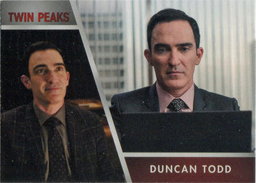 Twin Peaks Characters Card CC40 Patrick Fischler as Duncan Todd