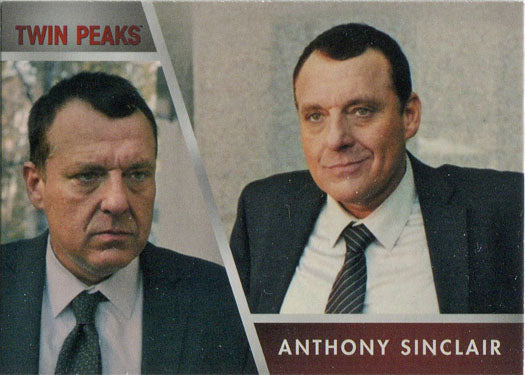Twin Peaks Characters Card CC41 Tom Sizemore as Anthony Sinclair