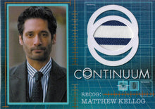 Continuum Seasons 1 and 2 Relic Costume Card CC5 Stephen Lobo as Matthew Kellog