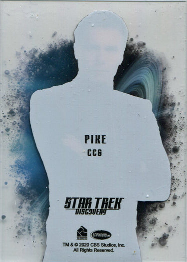 Star Trek Discovery Season 2 Character Card CC6 Anson Mount as Captain Pike