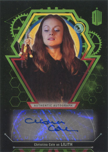 Doctor Who Extraterrestrial Encounters Autograph Card Christina Cole #03/50