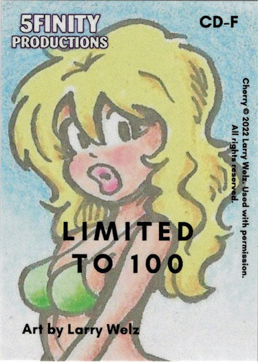 2022 5finity Cherry Delite Limited Trading Card CD-F /100