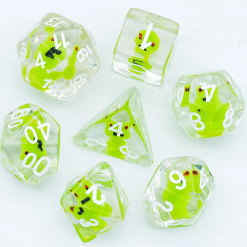 Frog RPG Dice Set