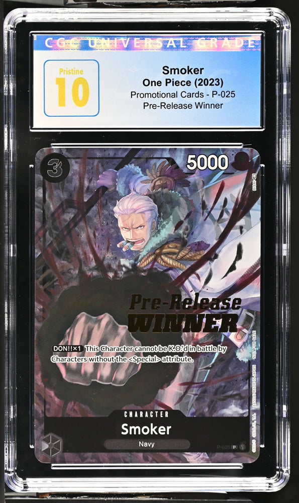 Smoker (Pre-Release) [Winner] - One Piece Promotion Cards (OP-PR)