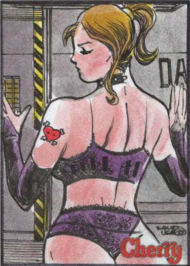 2022 5finity Cherry Delite Sketch Card David Lee V1