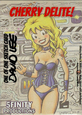 2022 5finity Cherry Delite Sketch Card David Lee V2