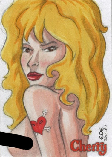 2022 5finity Cherry Delite Sketch Card Ede Galileu V1