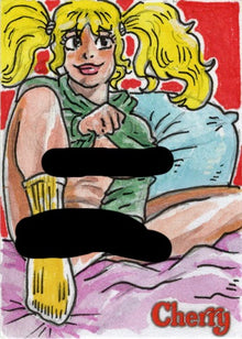 2022 5finity Cherry Delite Sketch Card Emerson Ferreira