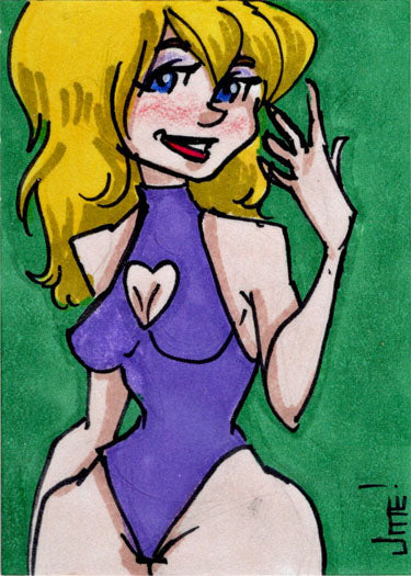 Cherry January 5finity 2023 Sketch Card Jme Foronda V1