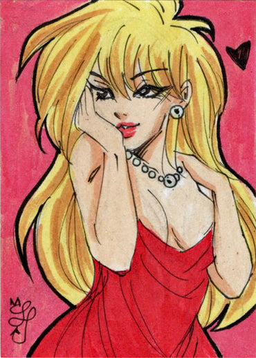 Cherry January 5finity 2023 Sketch Card Tiffany Peek