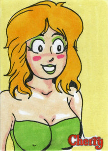 2022 5finity Cherry Delite Sketch Card Jaime Lopez