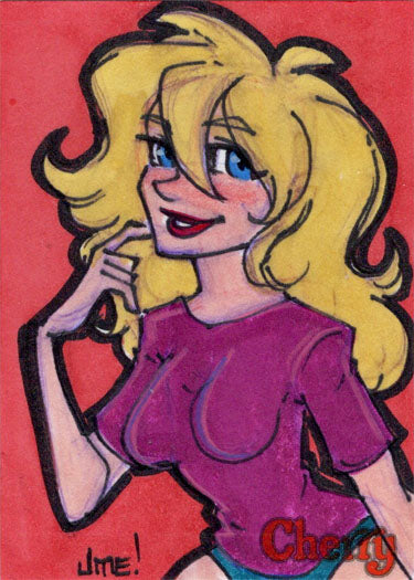 2022 5finity Cherry Delite Sketch Card Jme Foronda