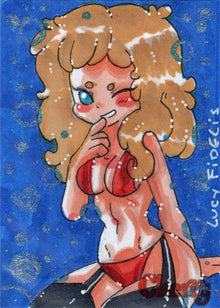 2022 5finity Cherry Delite Sketch Card Lucy Fidelis