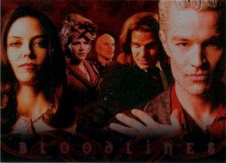 Buffy Spike The Complete Story Bloodlines Case Topper Loader Foil Card CL1