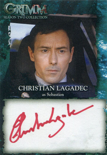 Grimm Season 2 Autograph Card CLA Christian Lagadec as Sebastien