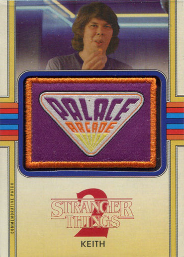 Stranger Things Season 2 Commemorative Patch Card CP-KA Keith