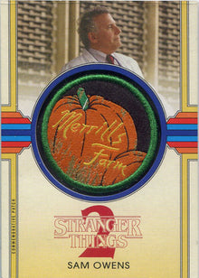 Stranger Things Season 2 Commemorative Patch Card CP-SOM Sam Owens