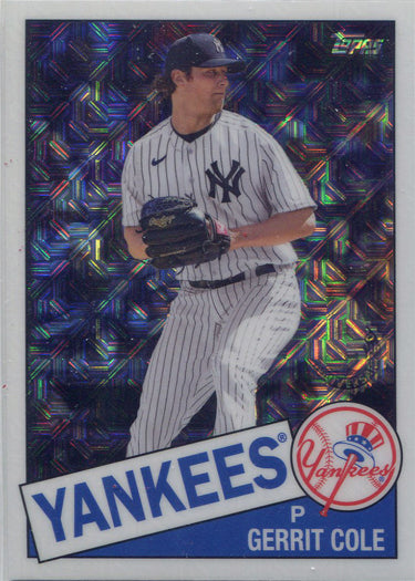 Topps Update Baseball 2020 Chrome Silver Card CPC-22 Gerrit Cole