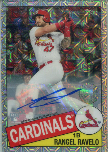 Topps Update Baseball 2020 Chrome Silver Autograph Card CPC-29 Rangel Ravelo /75