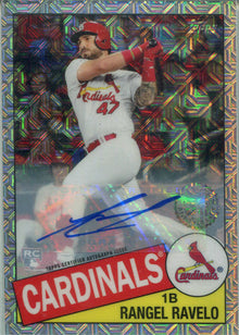 Topps Update Baseball 2020 Chrome Silver Autograph Card CPC-29 Rangel Ravelo /75