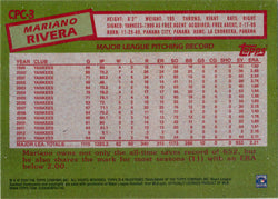 Topps Update Baseball 2020 Chrome Silver Card CPC-3 Mariano Rivera