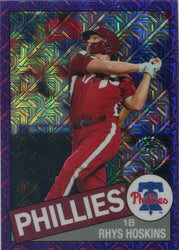 Topps Update Baseball 2020 Chrome Silver Purple Parallel Card CPC-4 Hoskins /75