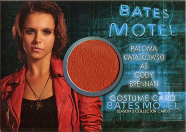Bates Motel Season 2 Costume Card CPK1 Paloma Kwiatkowski as Cody Brennan