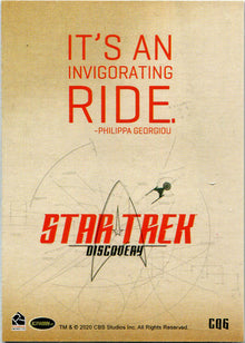 Star Trek Discovery Season 2 Character Quotes Card CQ6 Philippa Georgiou