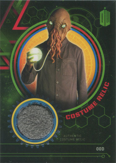 Doctor Who Extraterrestrial Encounters Costume Relic Card Ood #414/499
