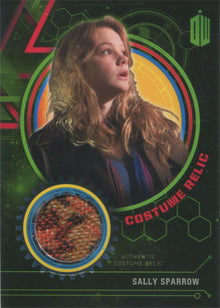 Doctor Who Extraterrestrial Encounters Costume Relic Card Sally Sparrow #133/499