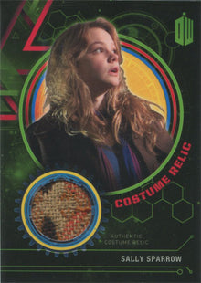 Doctor Who Extraterrestrial Encounters Costume Relic Card Sally Sparrow #134/499