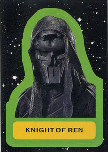 Star Wars Journey Rise Skywalker Sticker Card CS-18 Knight of Ren