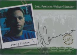 CSI: Crime Scene Investigation Series One A20 Danny Cannon Autograph Card