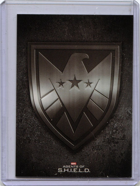 Marvel Agents of SHIELD Season 2 Card Topper CT1 Real S.H.I.E.L.D. Embossed Logo