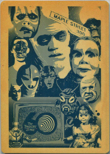 Twilight Zone 2020 Archives 60th Anniversary Montage Case Topper Card CT1