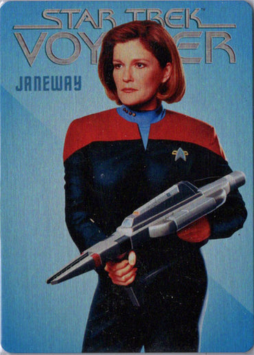 Women of Star Trek Art & Images Metal Case Topper Card CT1 Janeway