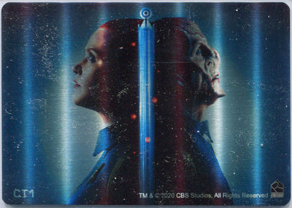 Star Trek Discovery Season 2 Back-to-Back Metal Character Case Topper Card CT1